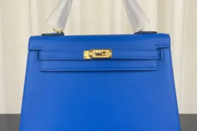 Hermes Kelly Bag Deep Blue