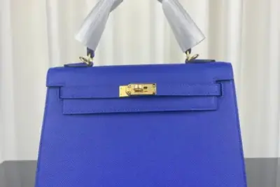 Hermes Kelly Bag Electric Blue
