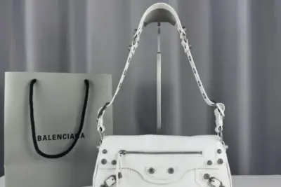 Balenciaga Le Cagole Bag White