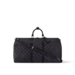 LV Keepall Bandoulière 55 Bag Black
