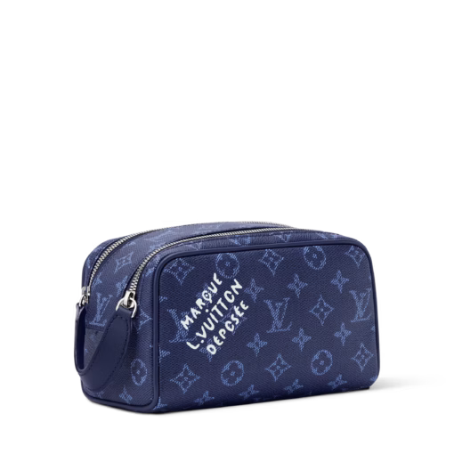 LV Mini Dopp Kit Pouch Ocean - Image 4