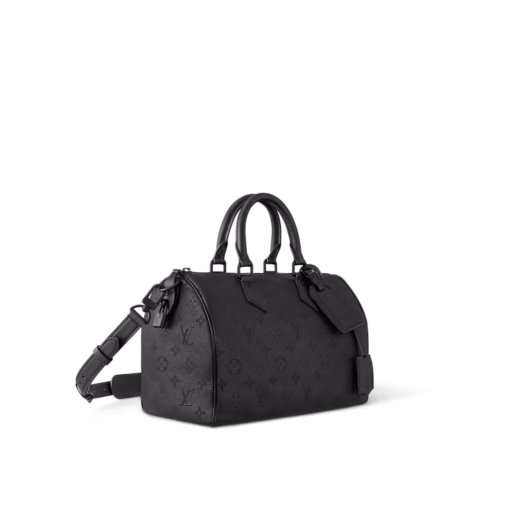 LV Speedy P9 Bandoulière 30 Ultra Black - Image 4