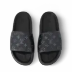 LV Waterfront Mules Black - Image 2