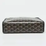 Goyard Black Goyardine Coated Canvas Jouvence MM Toiletry Pouch - Image 2