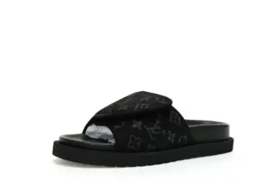 LV Slipper Black