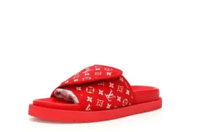 LV Slipper Red