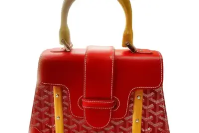 Goyard Pre-Owned Goyardine Saigon PM satchel Red