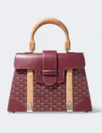 Goyard Pre-Owned Goyardine Saigon PM satchel purple