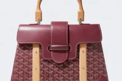 Goyard Pre-Owned Goyardine Saigon PM satchel purple