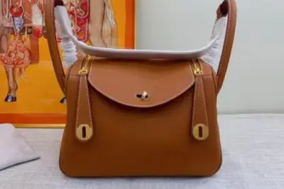 Hermes Lindy Small Bag Brown