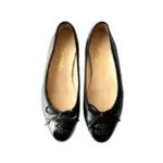 CHANEL Leather Ballet Flats