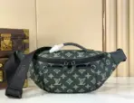 LV Rush Bumbag Monogram Shadow Leather Green - Image 4