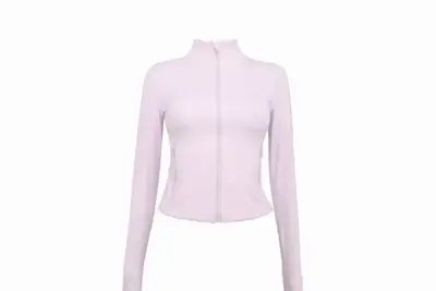 Lululemon Cropped sports sweatshirt Baby Pink