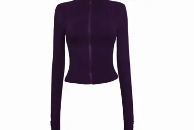 Lululemon Cropped sports sweatshirt Dark Purple