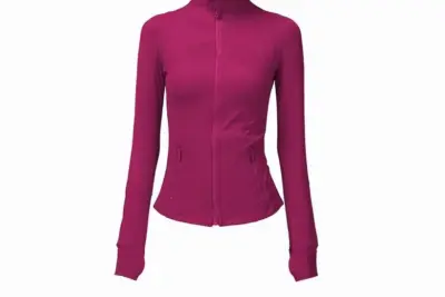 Lululemon long sports sweatshirt red