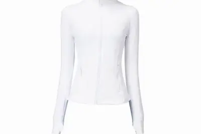 Lululemon long sports sweatshirt white