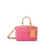LV Speedy Other Monogram Canvas Fushia Denim