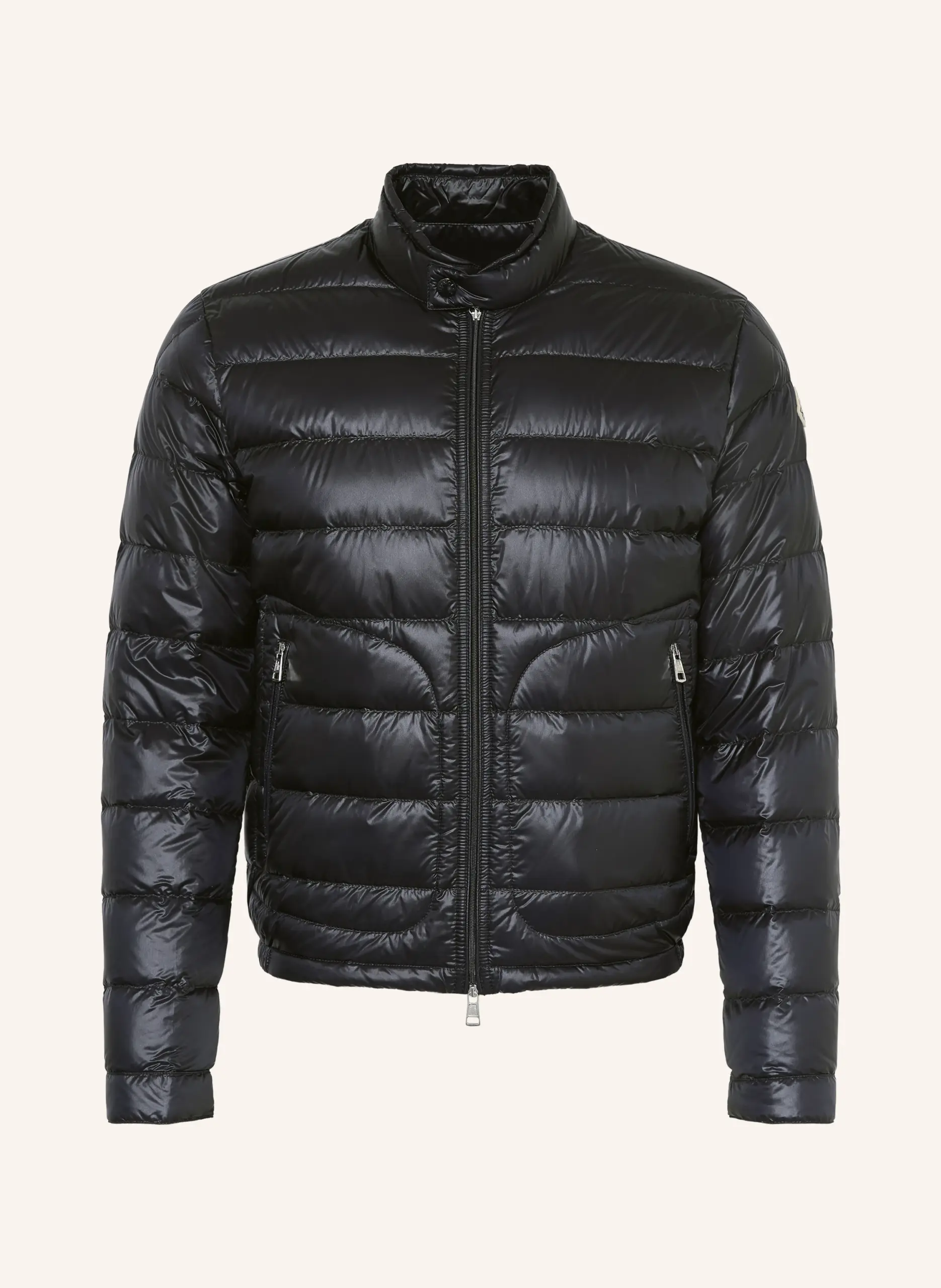 100307622417000_0_1770336000000 Moncler Lightweight Down Jacket Navy Blue - Image 1