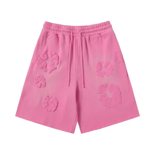 Denim Tears Short Pink Floral Print