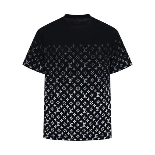 LV LVSE Monogram Gradient T-Shirt Black & White