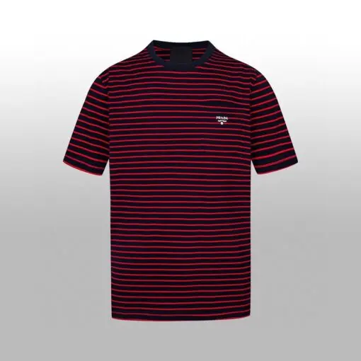 Prada Men’s Crewneck Cotton T-Shirt