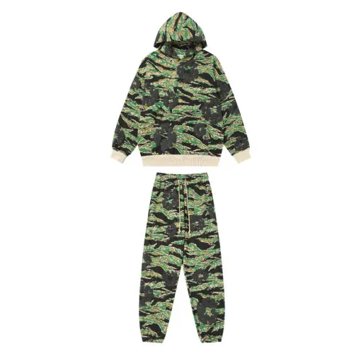 Denim Tears Cotton Wreath Tracksuit Green Camo