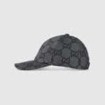 Flannel Baseball Hat Black - Image 2