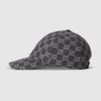 Flannel Baseball Hat Black - Image 2