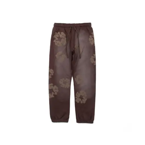Denim Tears Brown Sweatpant Floral Print