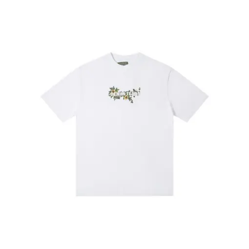 Denim Tears Text Monogram T Shirt White