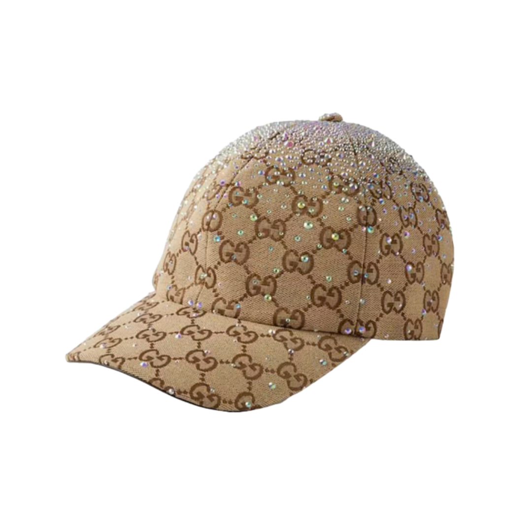 Deluxeside1.png Pattern Denim Baseball Cap - Image 1