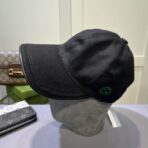 Canvas Baseball Cap Black - Image 3