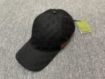 Canvas Baseball Hat Black - Image 2