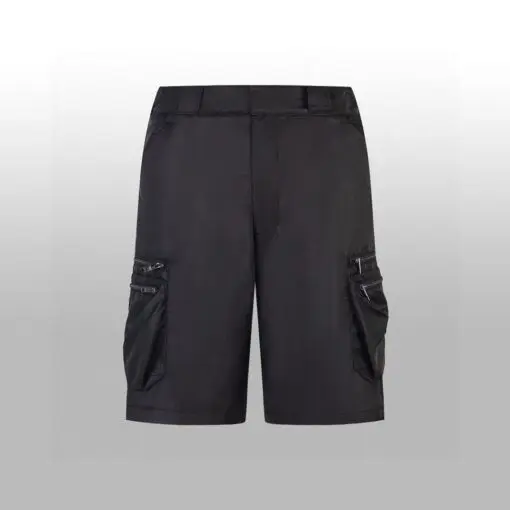 Prada Re-Nylon Bermuda Shorts Black