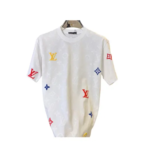 LV T-Shirt Subtle Monogram Pattern White