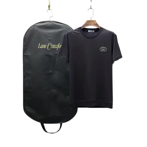 Prada T-Shirt Crew Neck And Short Sleeves Black