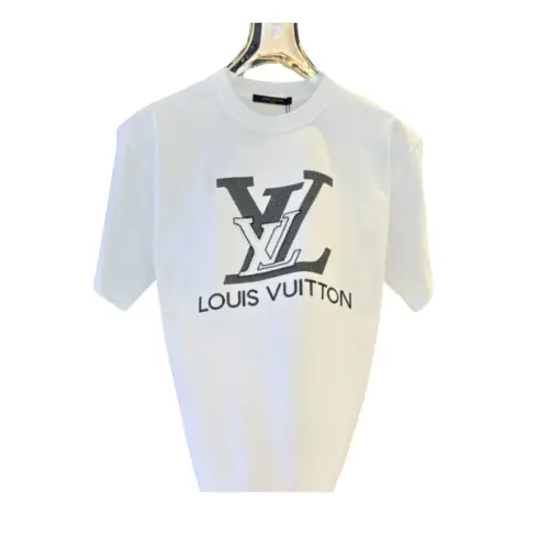 LV Short-Sleeve T-Shirt LV Logo On Chest