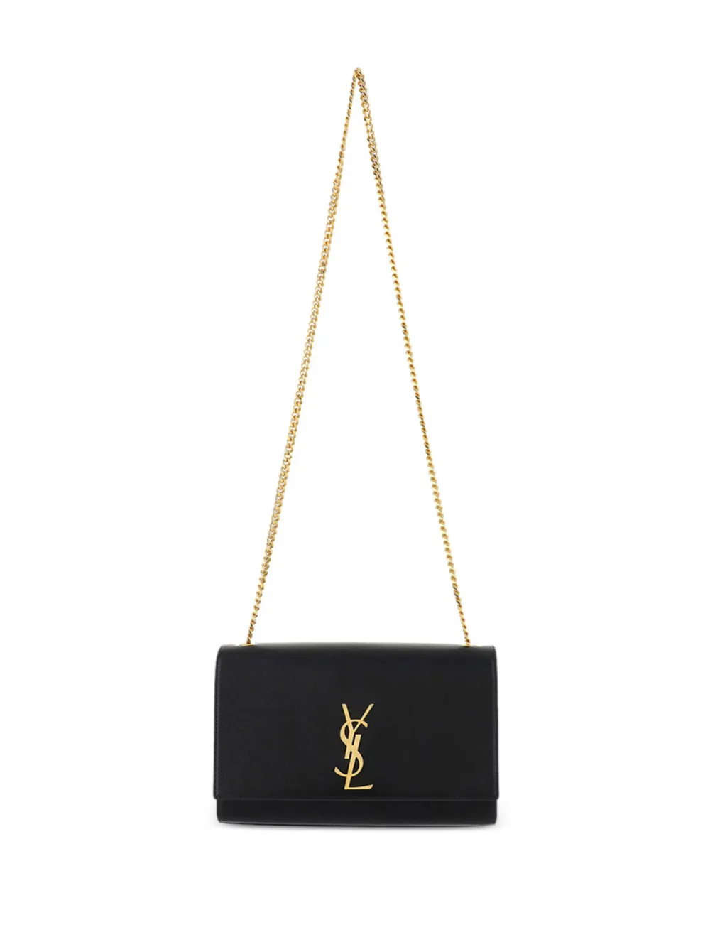 12513233_54945793_1000 Saint Laurent Kate Black Shoulder Bag - Image 1