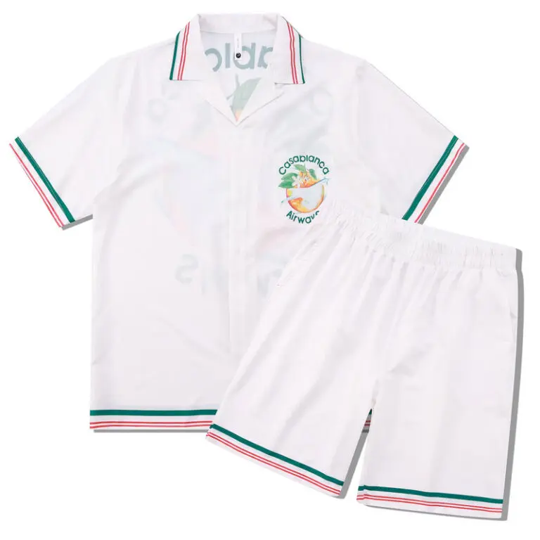 Casablanca Short Set White