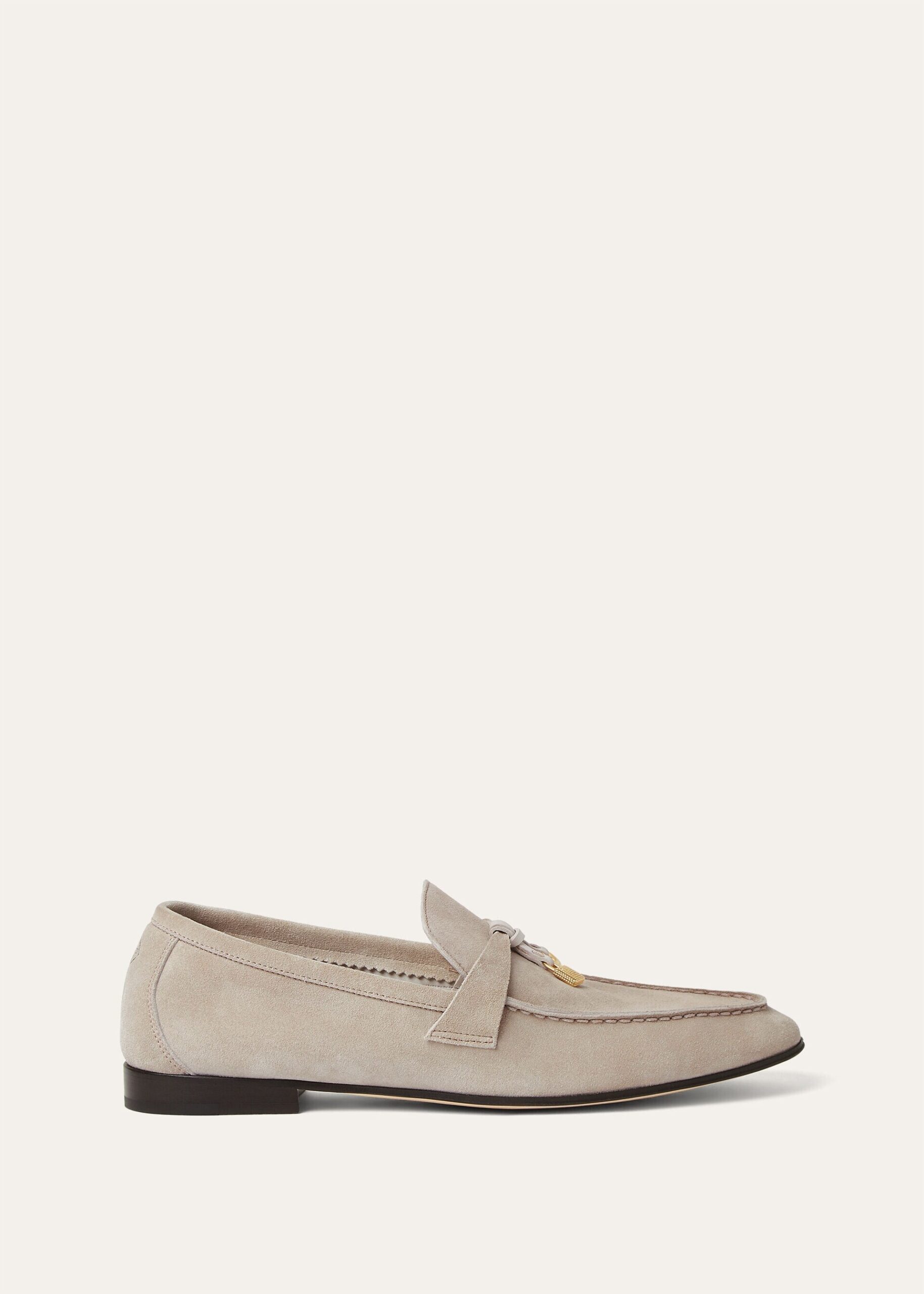 Loro Piana Joan Light Suede Loafers