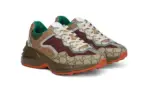 Sneaker Green Red Canvas
