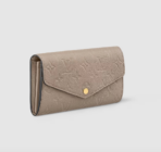 LV Sarah Turtledove Monogram Empreinte Leather Wallet - Image 3