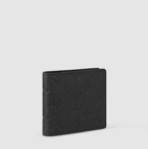 LV Multiple Black Monogram Shadow Leather Wallet - Image 3