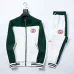 Tracksuit White & Green