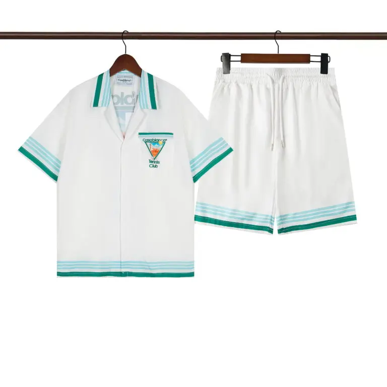 Casablanca Metaphysical Tennis Icon Shirt And Short Set
