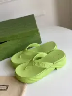 Rubber Sandals Green