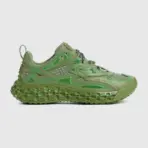 cub3d Men Green Mesh Sneakers