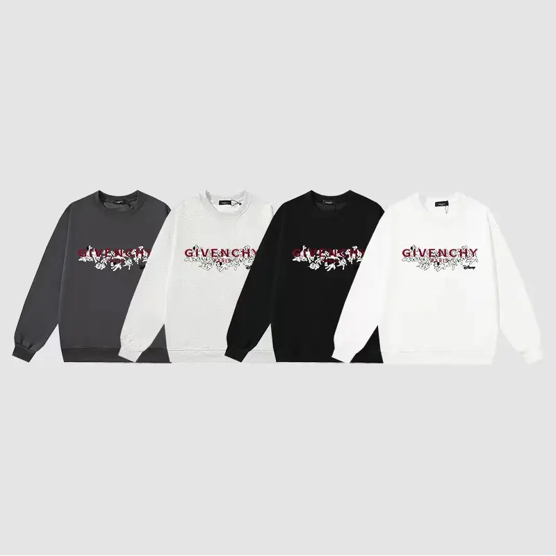 83bafeef Givenchy Sweatshirt White Black - Image 1