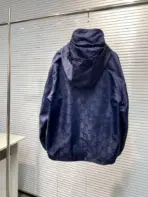 Nylon Canvas Jacket Navy Blue - Image 2