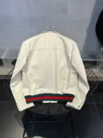 Leather Jacket White - Image 2